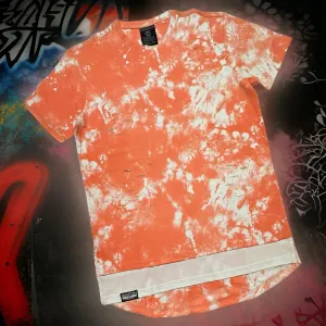 *SWITCH* (ORANGE PAINT SPLASH) *CUT-UP* FANCY TEE