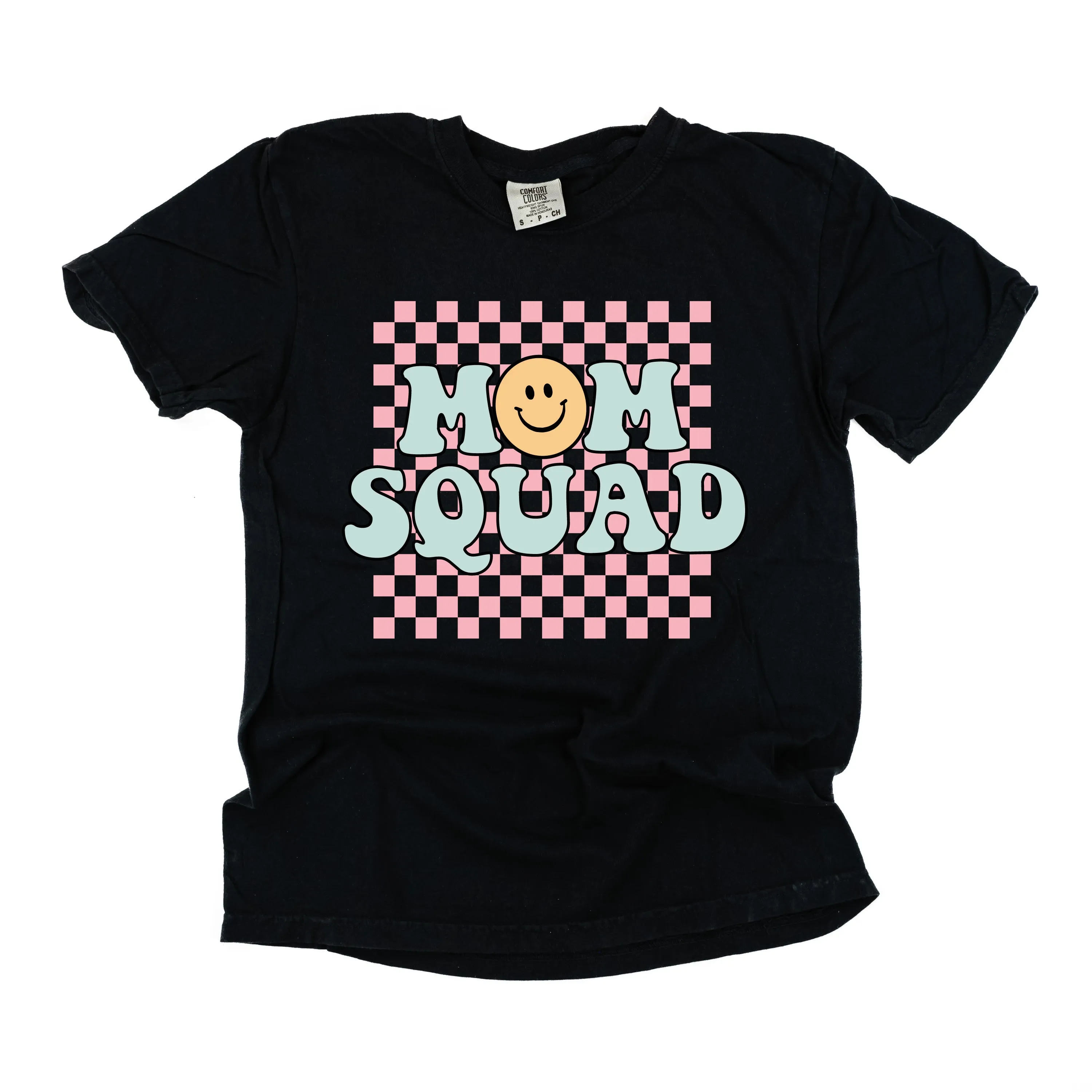 THE RETRO EDIT - Mom Squad - SHORT SLEEVE COMFORT COLORS TEE