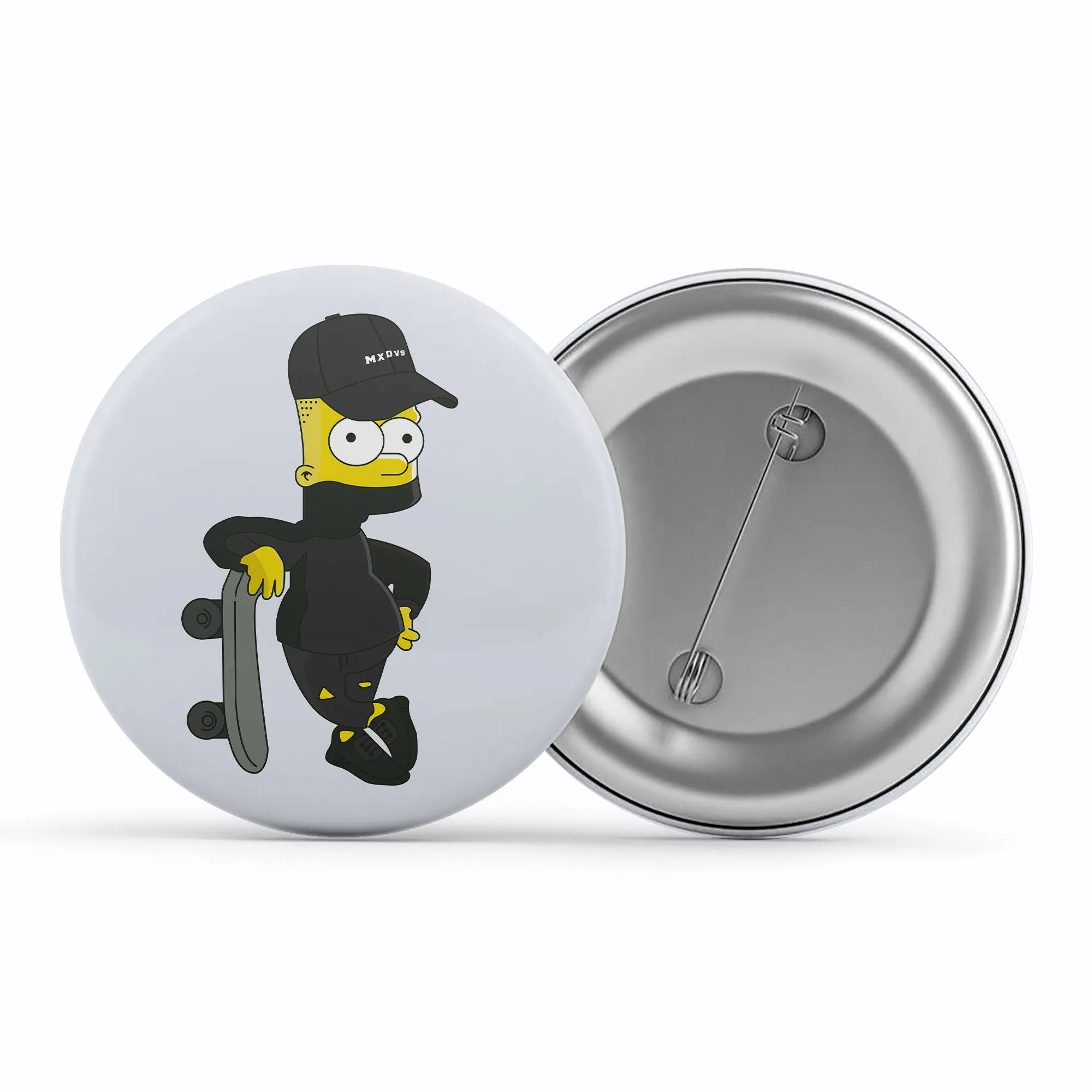 The Simpsons Badge - Bart