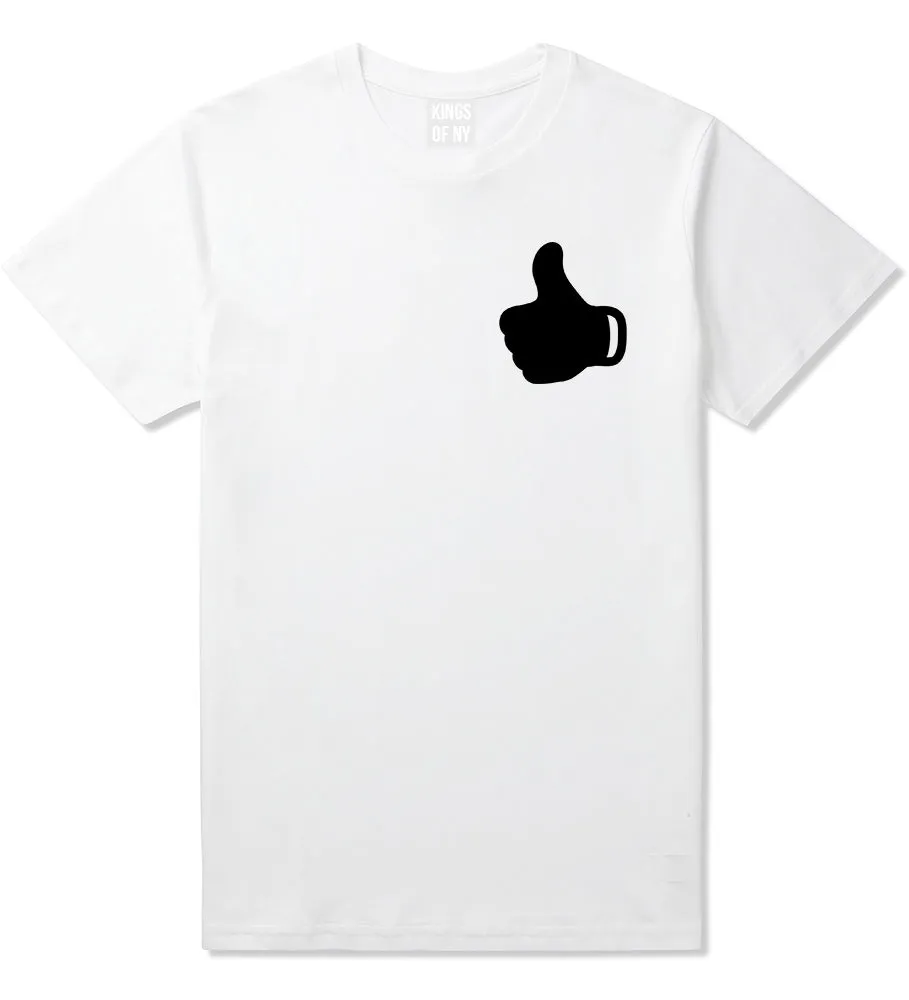 Thumbs Up Chest Mens T-Shirt