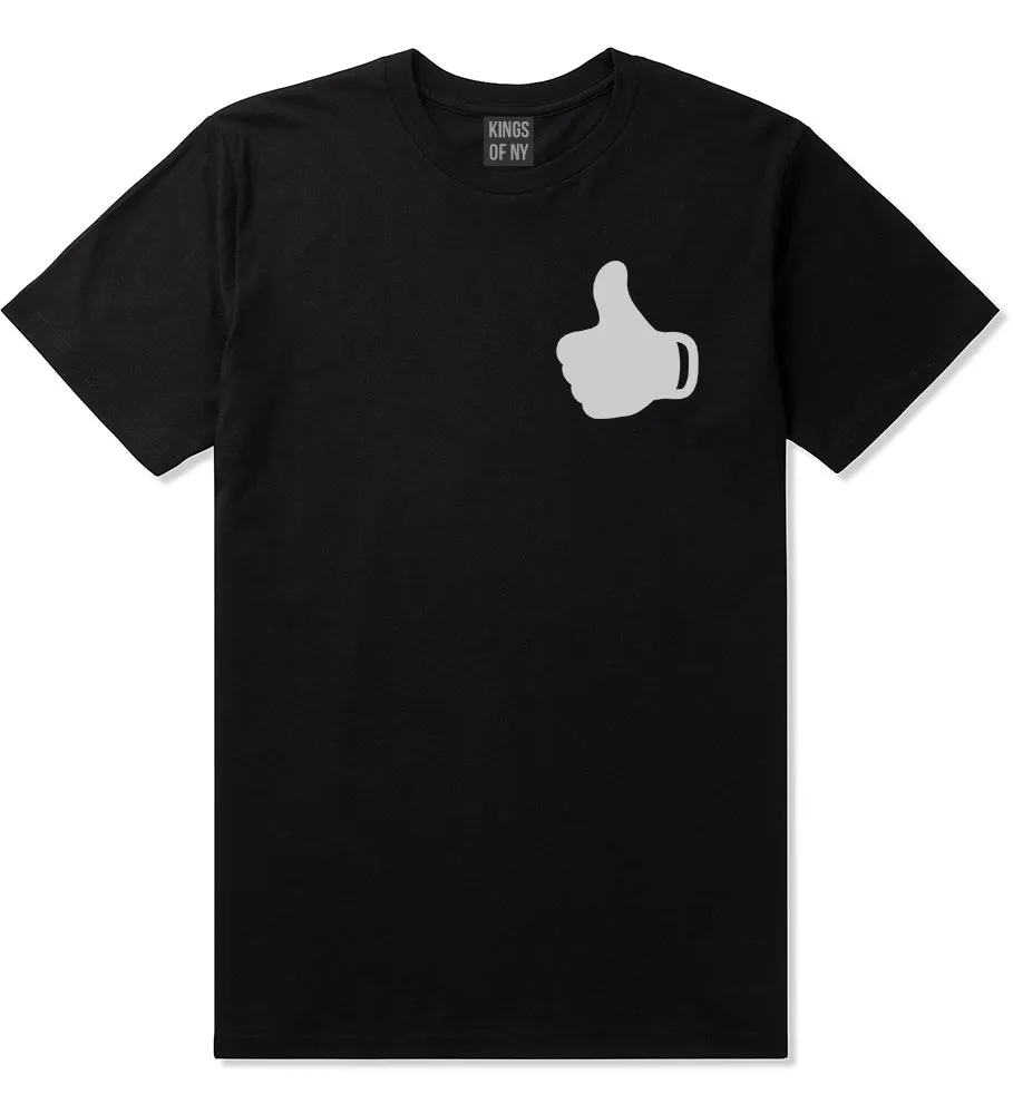 Thumbs Up Chest Mens T-Shirt