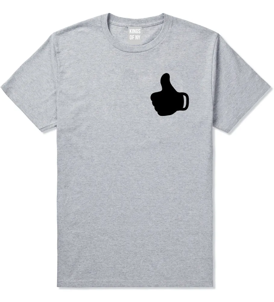 Thumbs Up Chest Mens T-Shirt