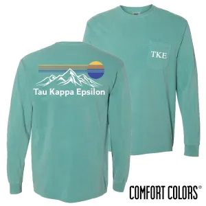 TKE Retro Mountain Comfort Colors Tee