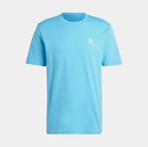 Trefoil Essentials Mens Short Sleeve Shirt (Bright Blue)