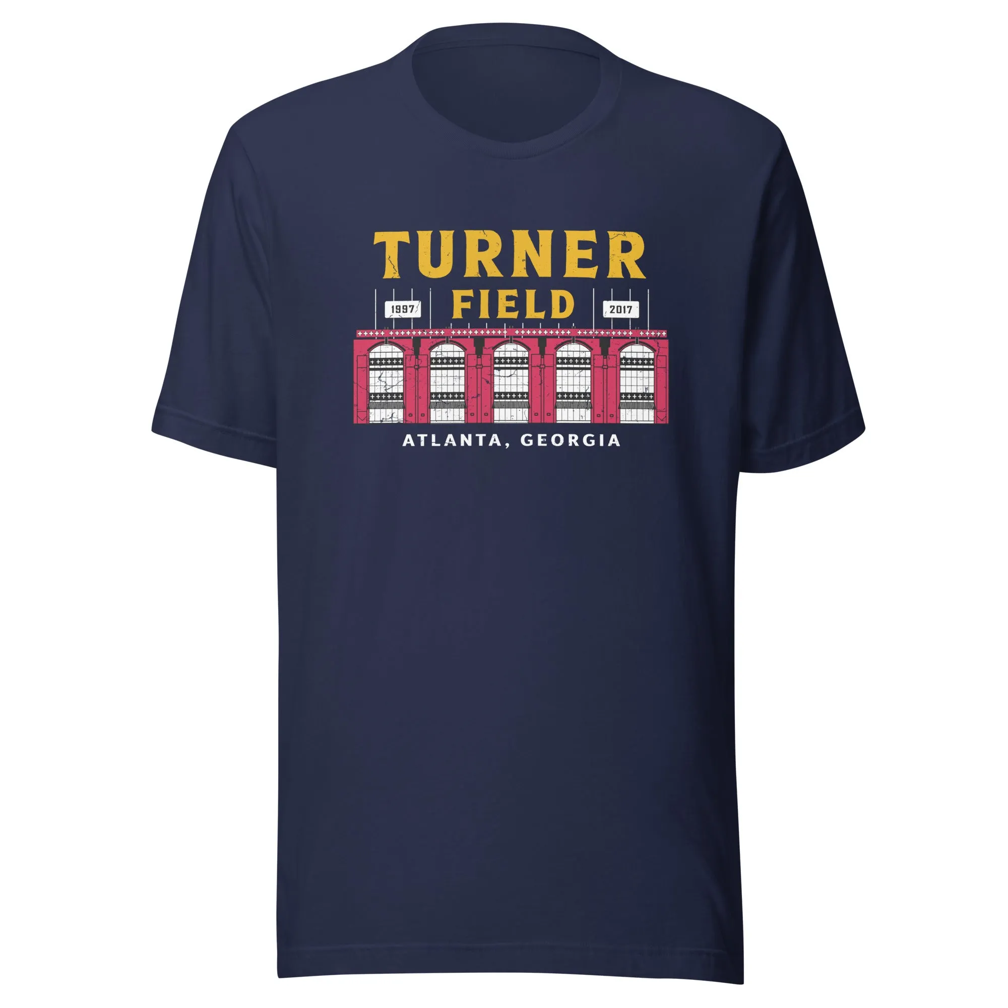 Turner Field T-Shirt - Atlanta, GA | Retro Baseball Stadium Tee