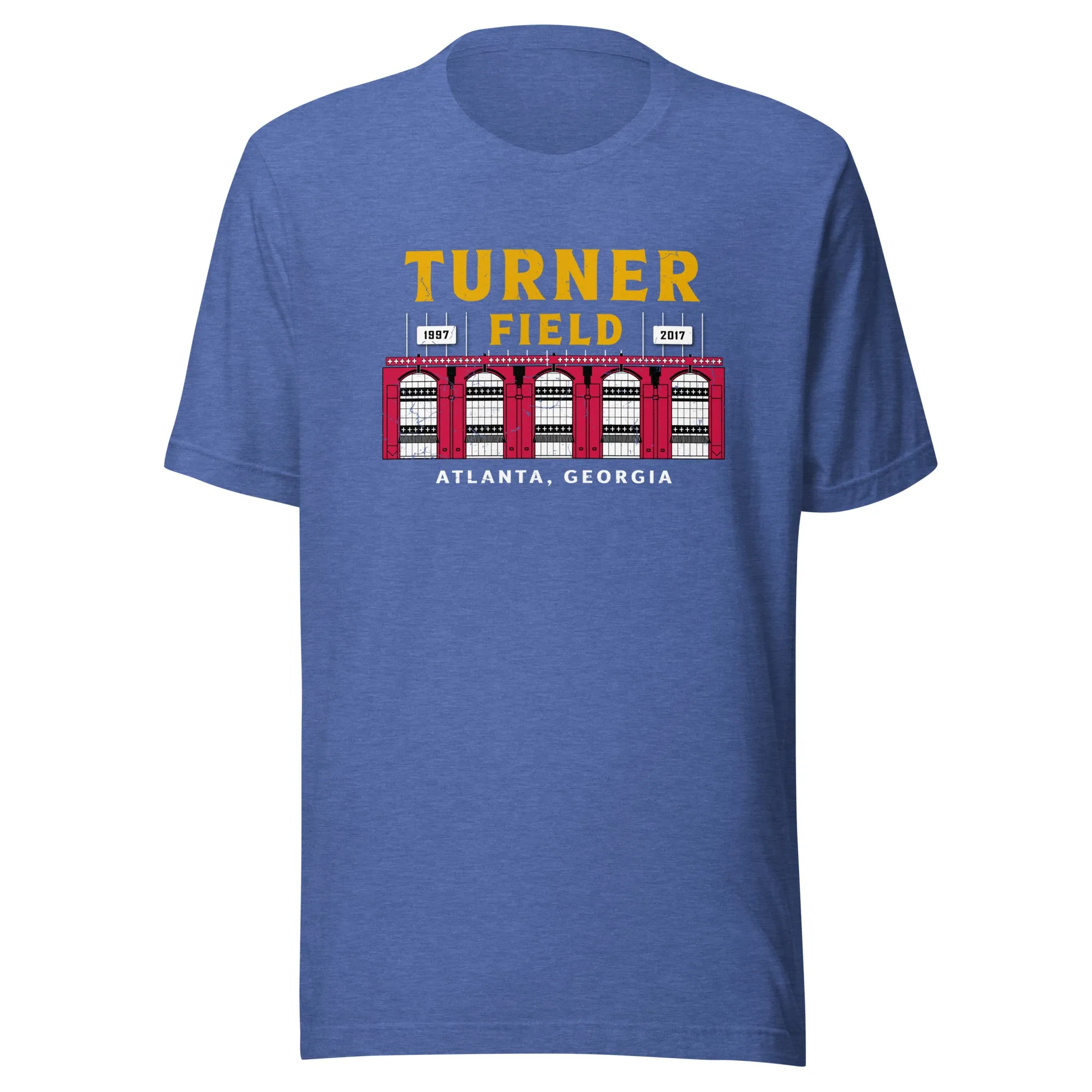 Turner Field T-Shirt - Atlanta, GA | Retro Baseball Stadium Tee