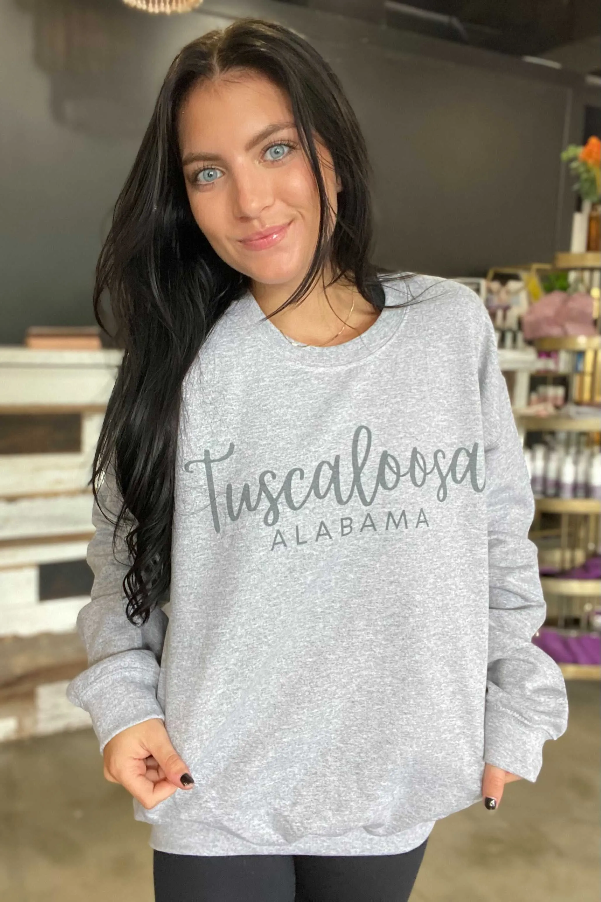 Tuscaloosa Cursive Graphic Sweatshirt