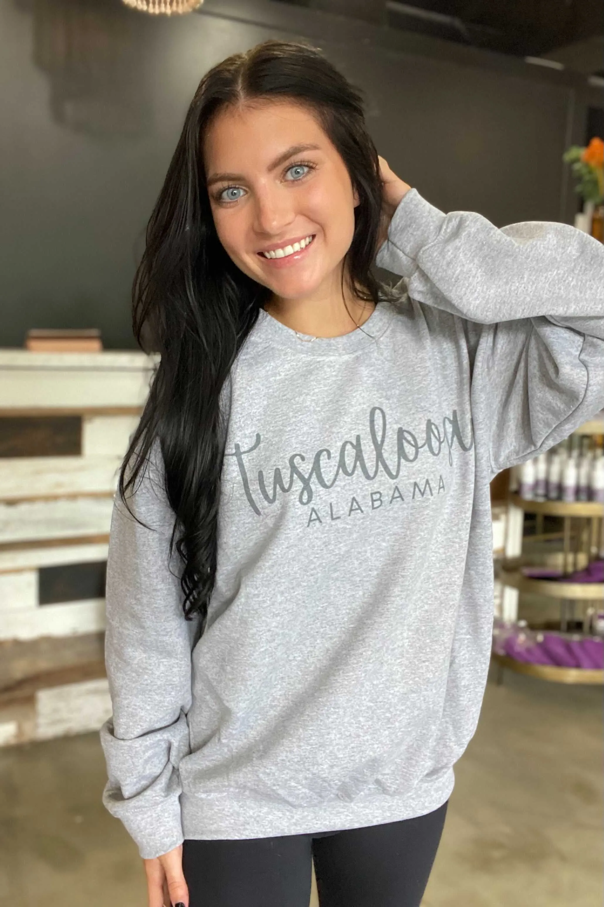 Tuscaloosa Cursive Graphic Sweatshirt