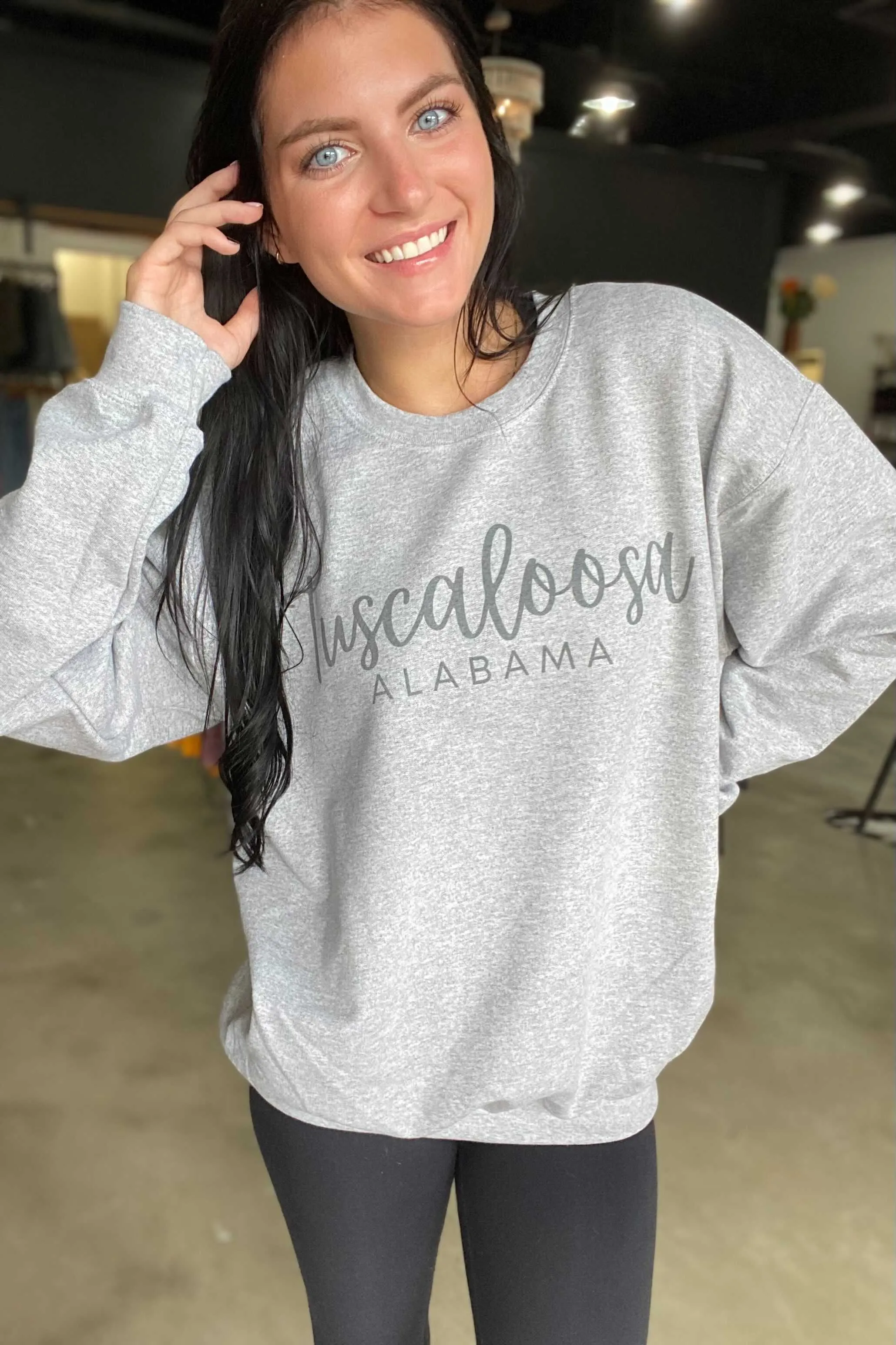 Tuscaloosa Cursive Graphic Sweatshirt