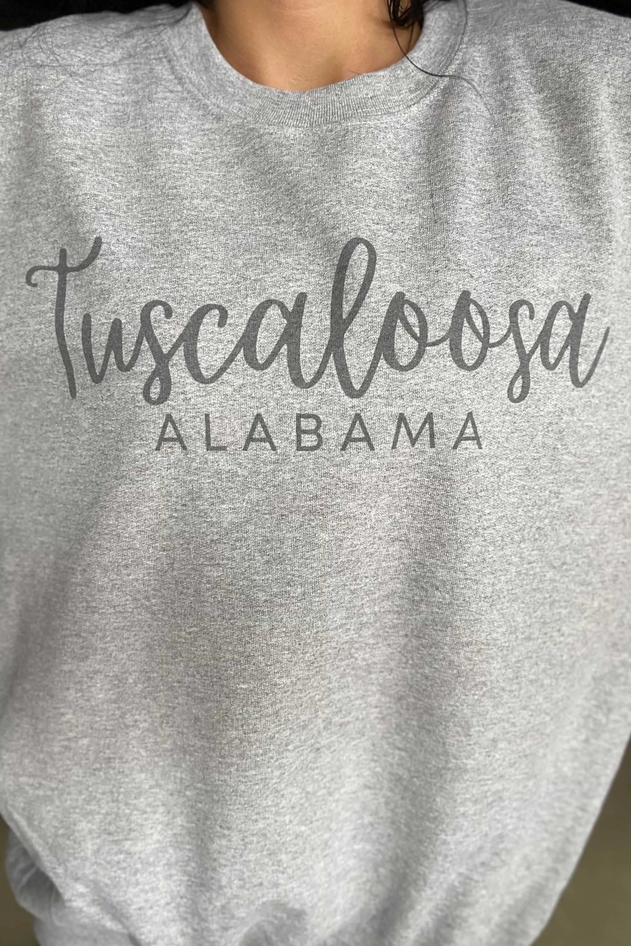 Tuscaloosa Cursive Graphic Sweatshirt