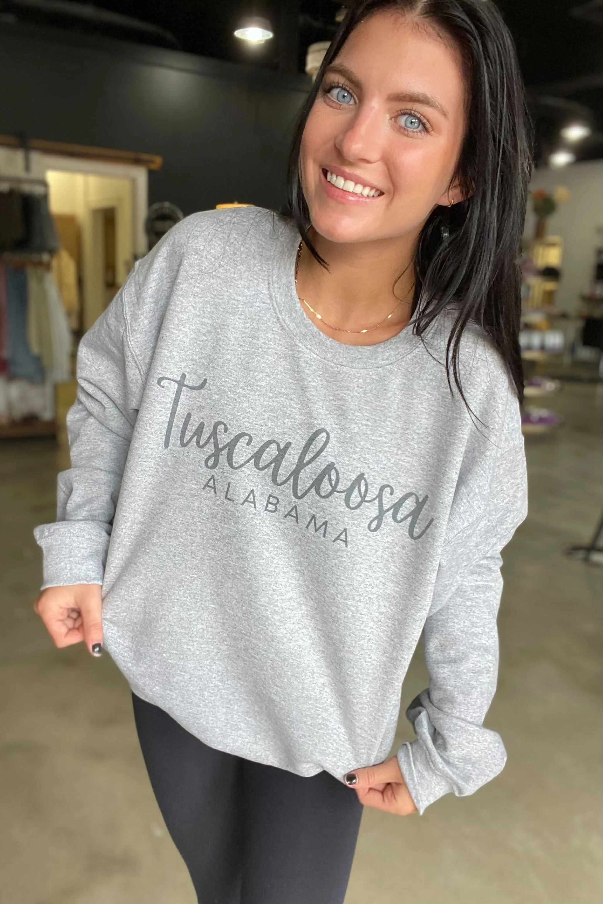 Tuscaloosa Cursive Graphic Sweatshirt