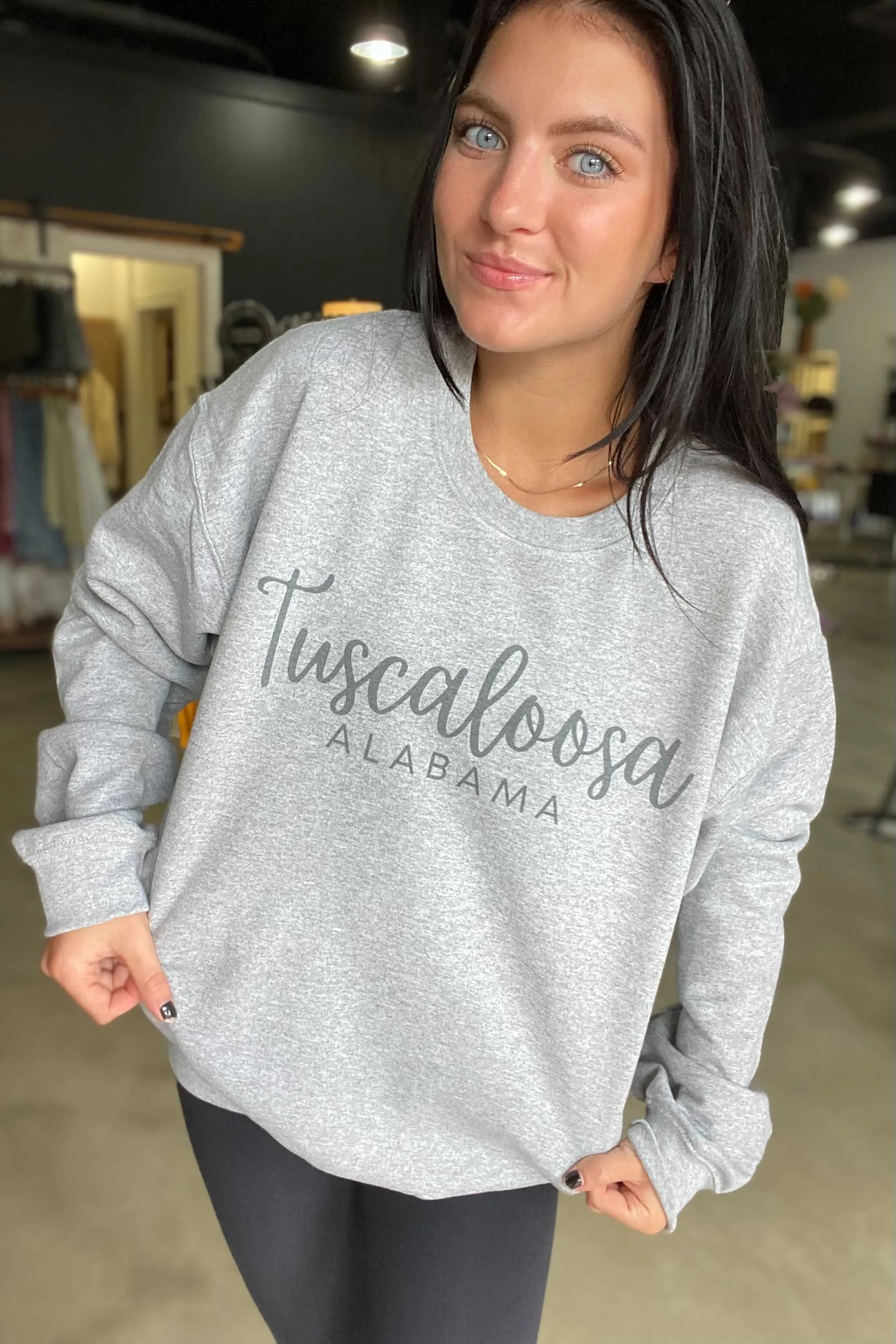 Tuscaloosa Cursive Graphic Sweatshirt