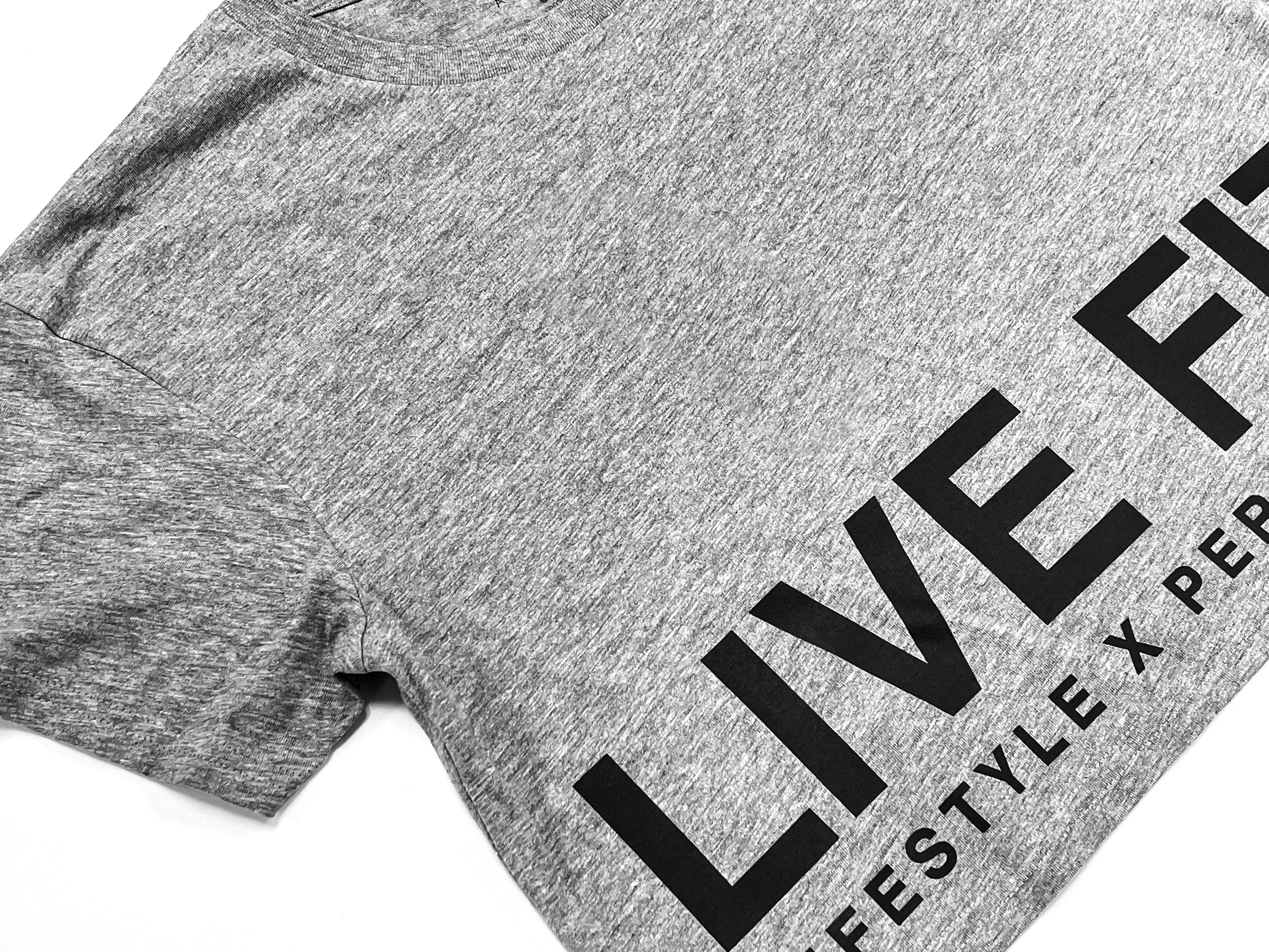 Urban Crop Tee - Heather Grey