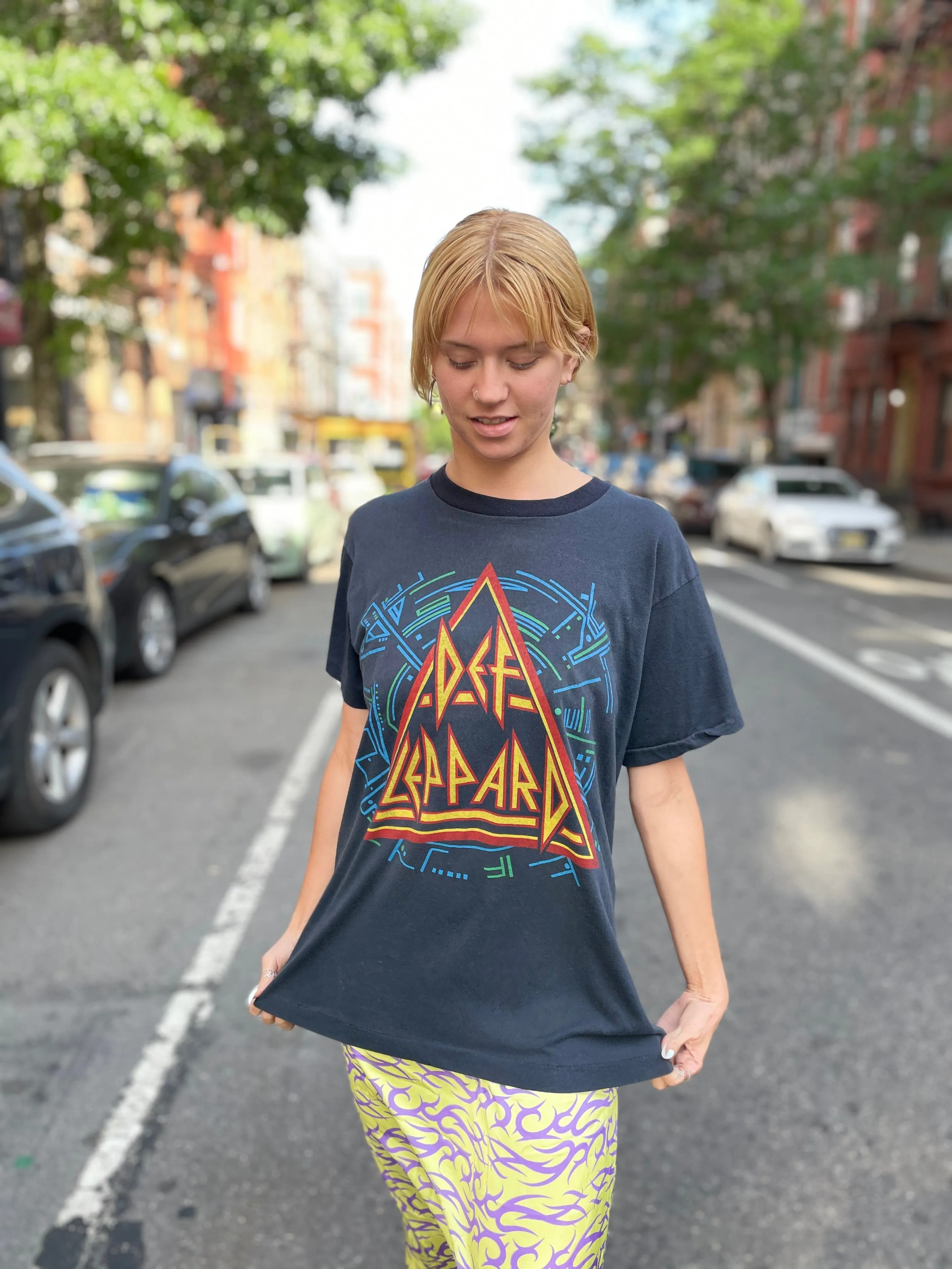 Vintage 80s Def Leppard T-shirt