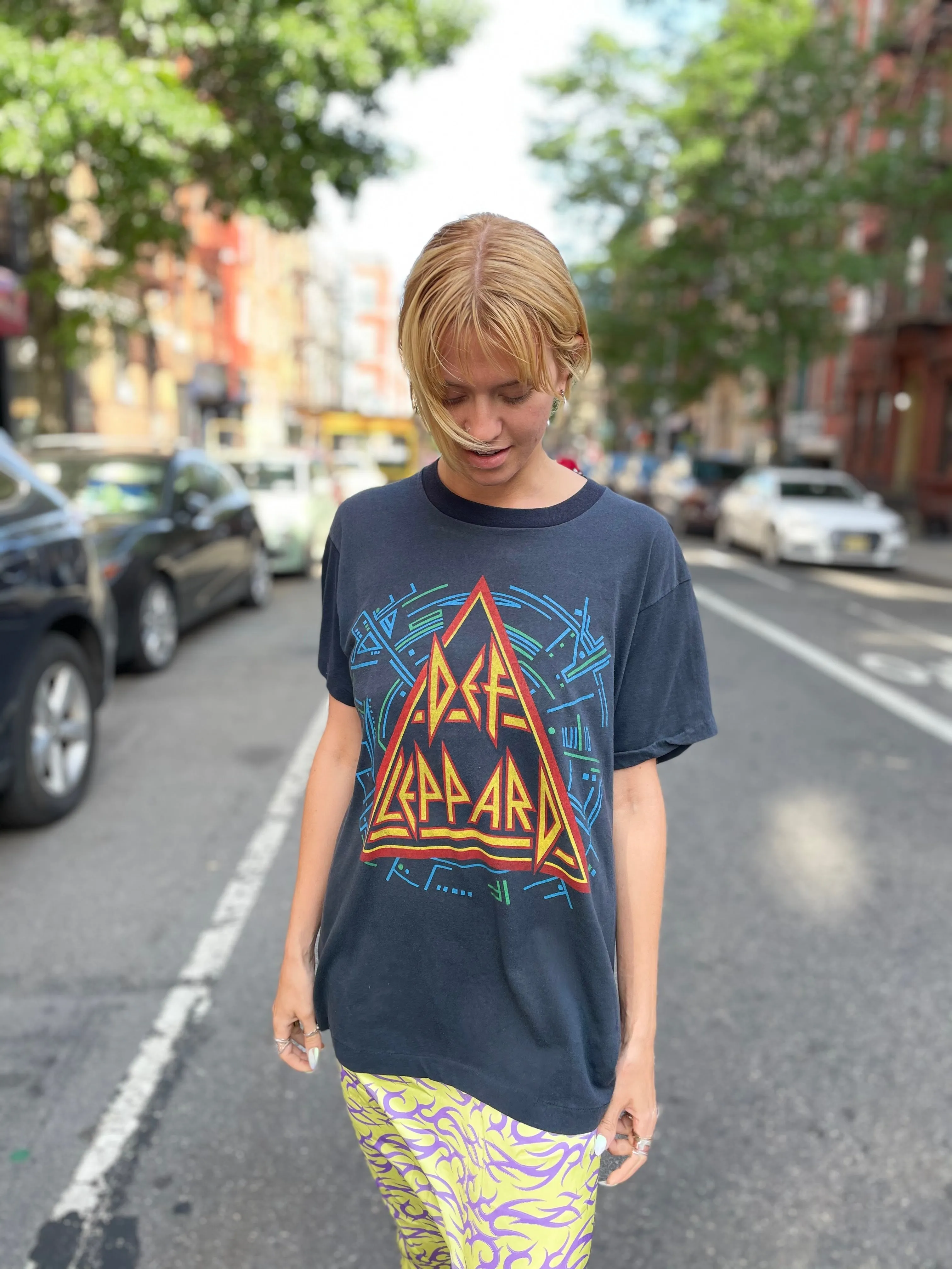 Vintage 80s Def Leppard T-shirt