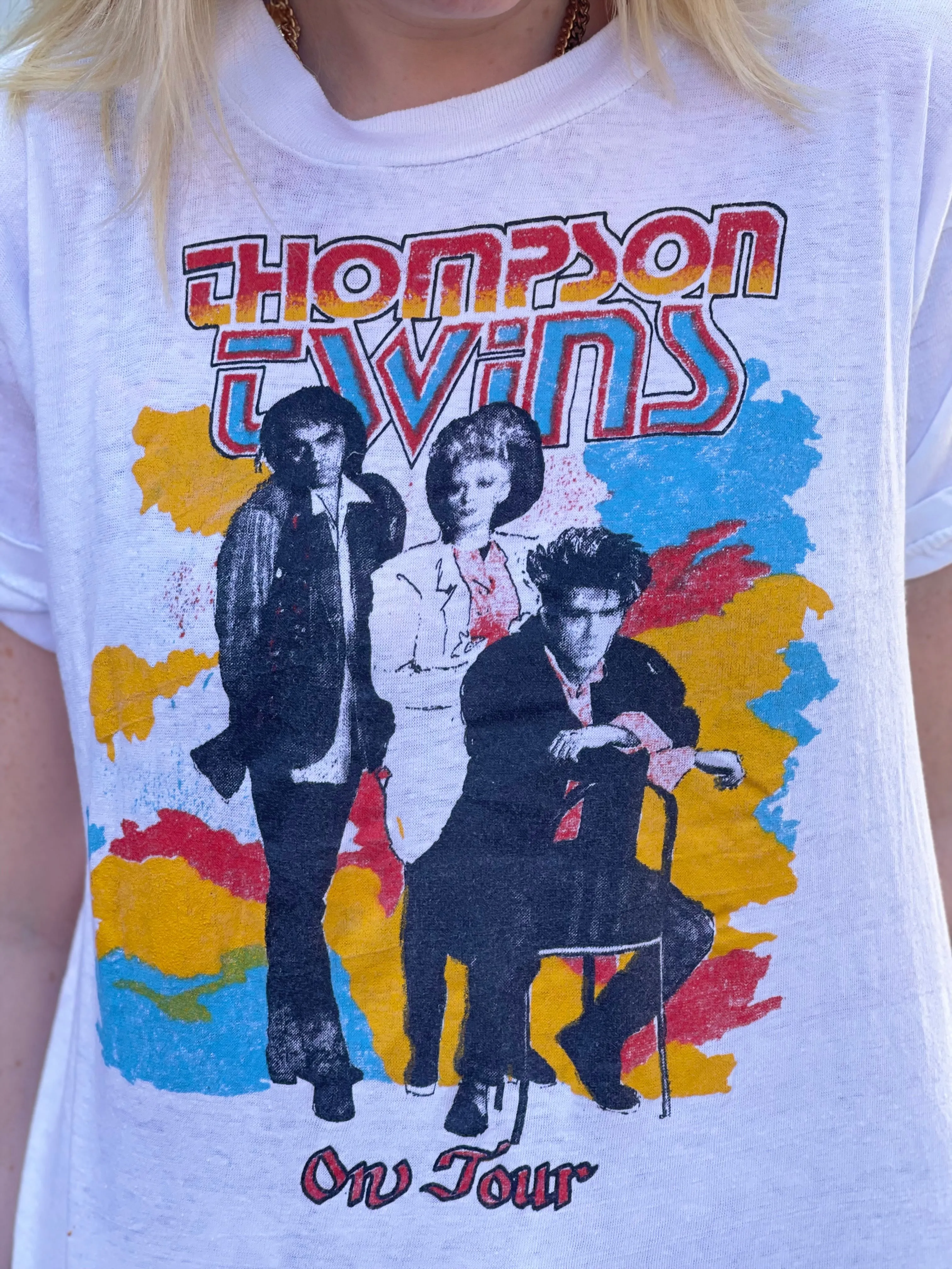 Vintage 80s Thompson Twins T-shirt