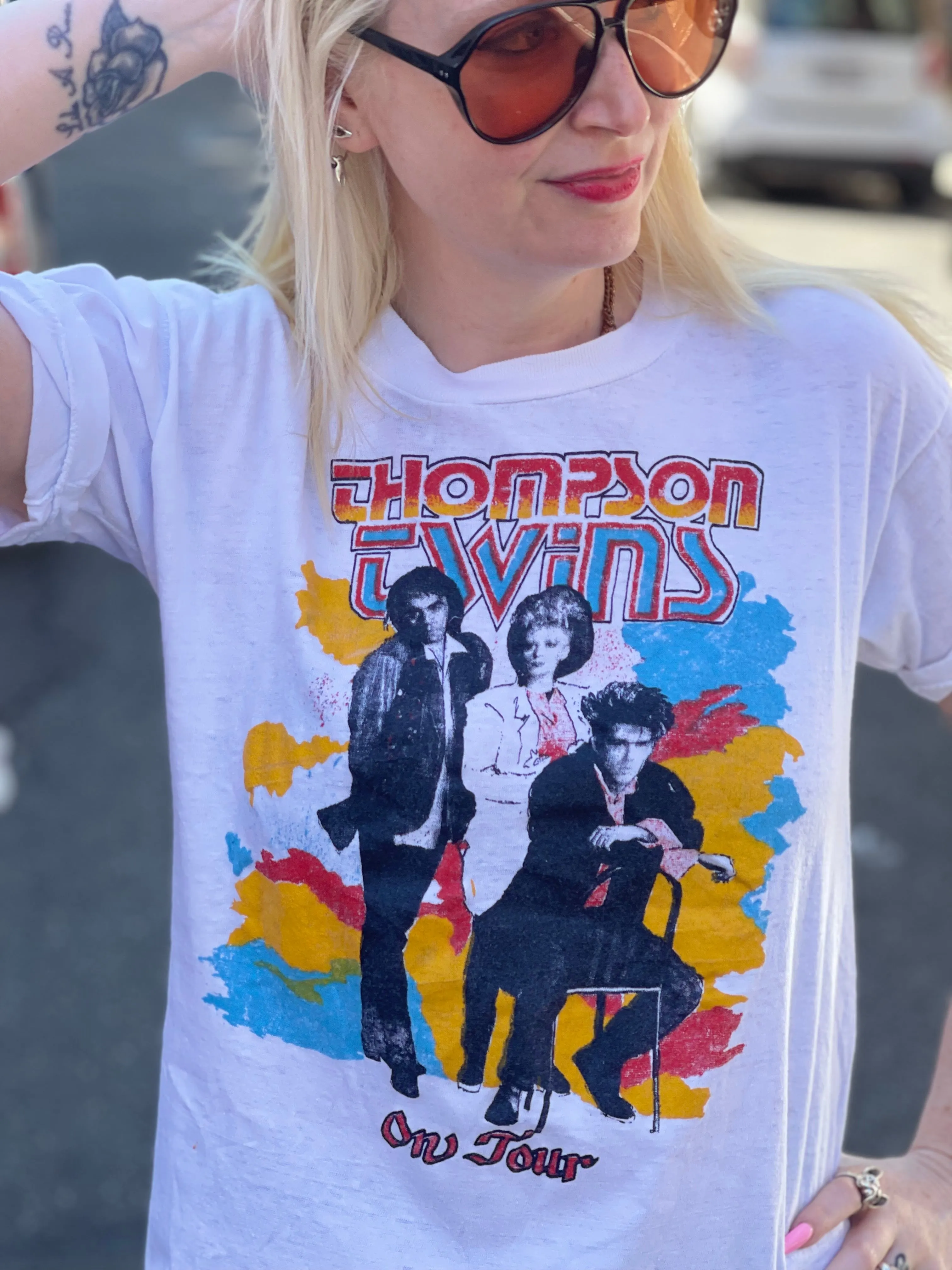 Vintage 80s Thompson Twins T-shirt