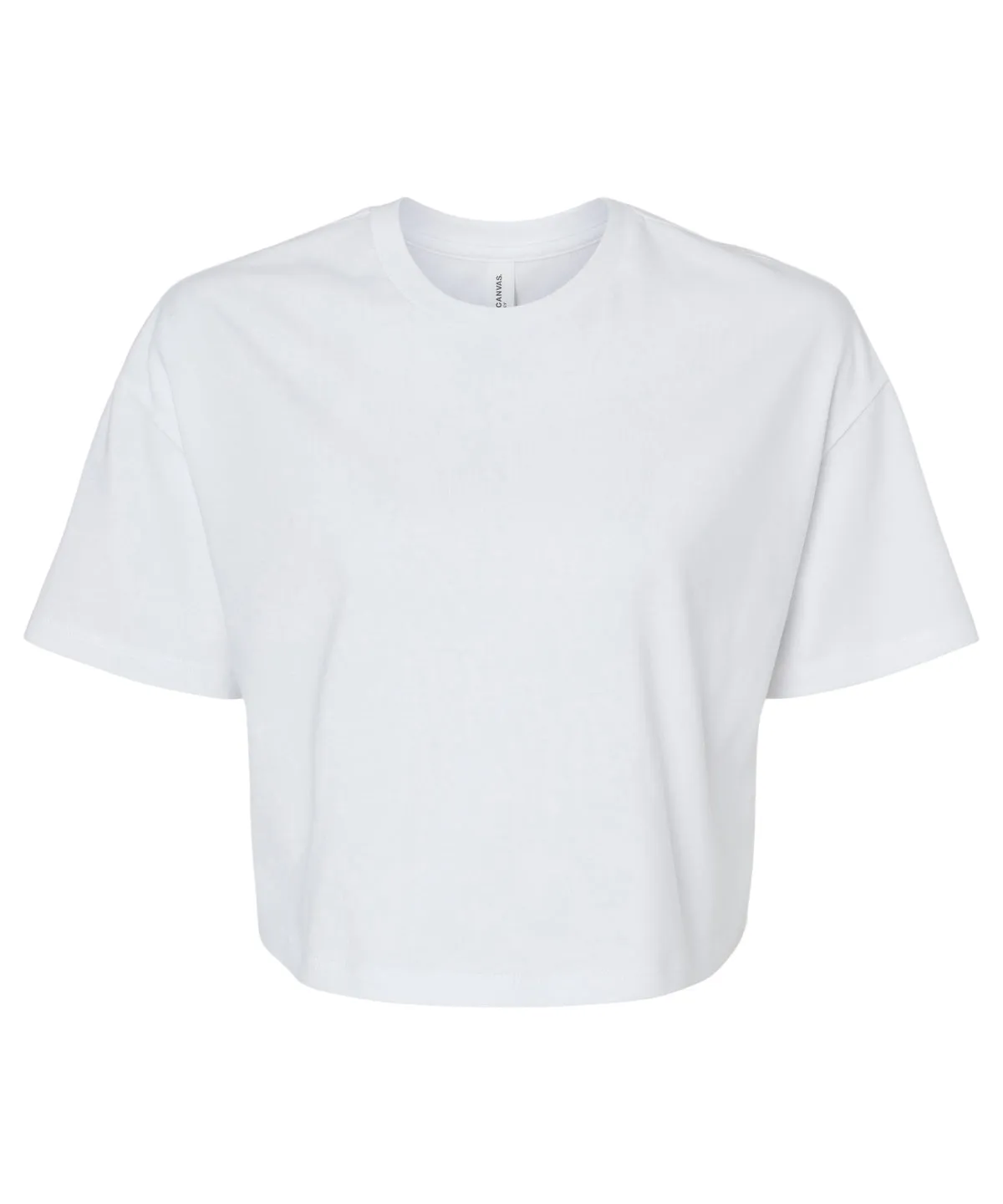 White - Women’s Jersey crop tee